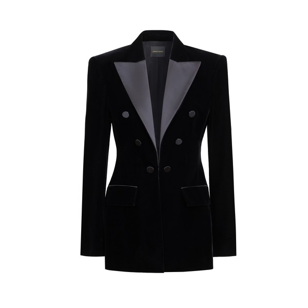 Zuhair Murad Velvet Jacket - Jackets - Lebanese Haute Couture and Evening Gowns at Luxury Shoes 