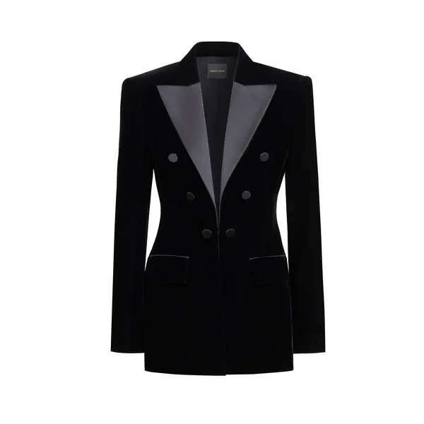 Zuhair Murad Velvet Jacket - Jackets - Lebanese Haute Couture and Evening Gowns at Luxury Shoes 
