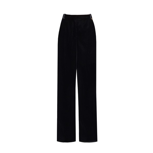 Zuhair Murad Velvet Wide Trousers - Pants - Lebanese Haute Couture and Evening Gowns at Luxury Shoes 