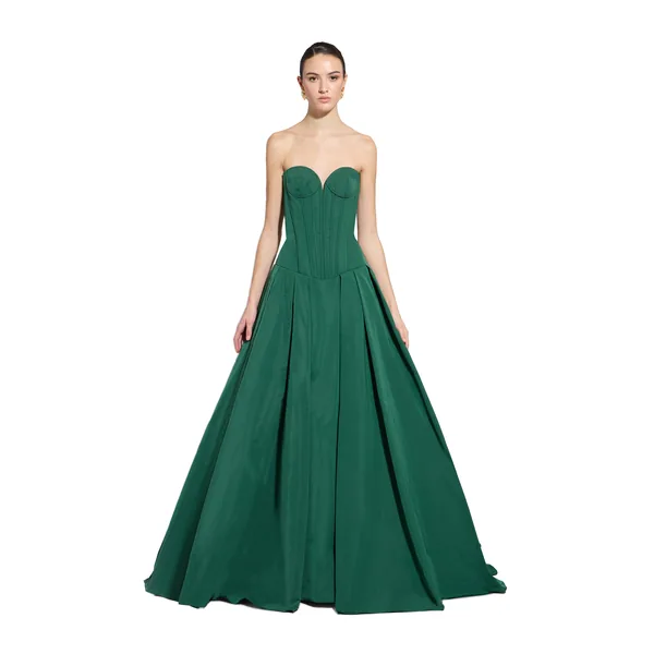 Zuhair Murad Wide Long Dress - Dresses - Lebanese Haute Couture and Evening Gowns at Luxury Shoes 