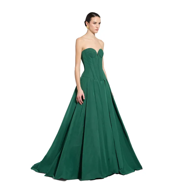 Zuhair Murad Wide Long Dress - Dresses - Lebanese Haute Couture and Evening Gowns at Luxury Shoes 
