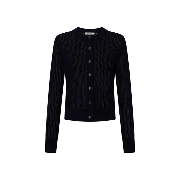 Mesh Stitch Cardigan North Sea