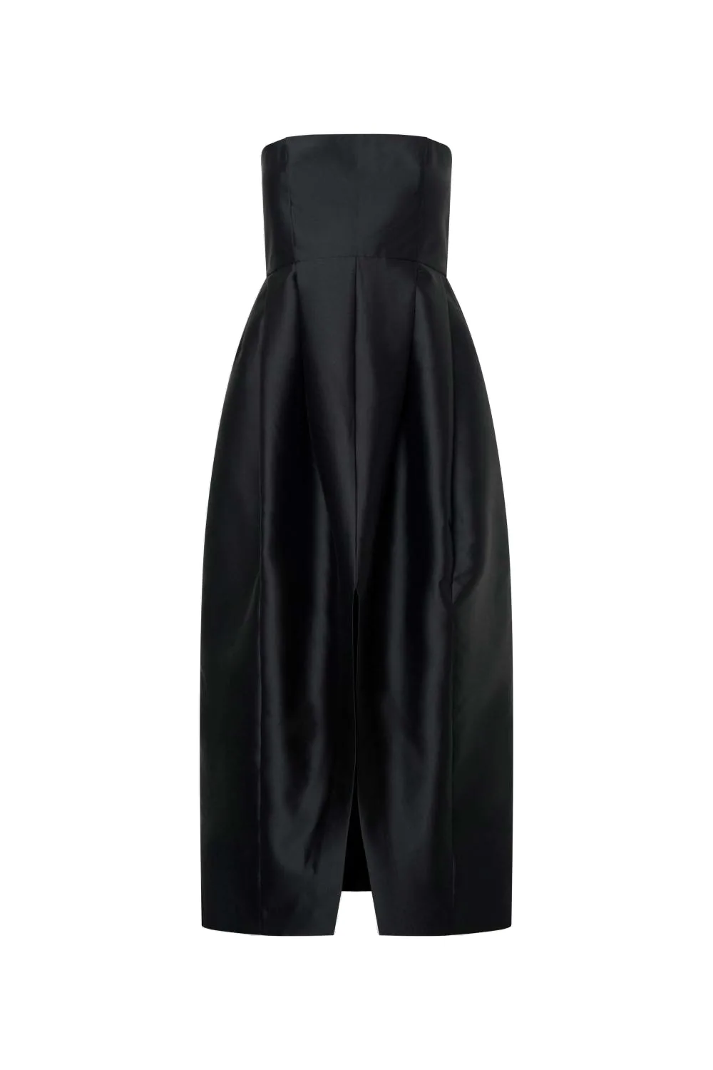 Bodice Detail Gown Black