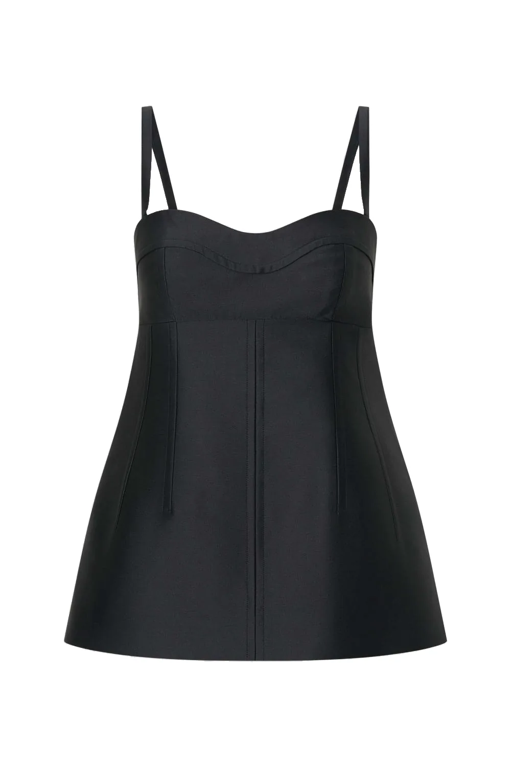 Structured Bandeau Black