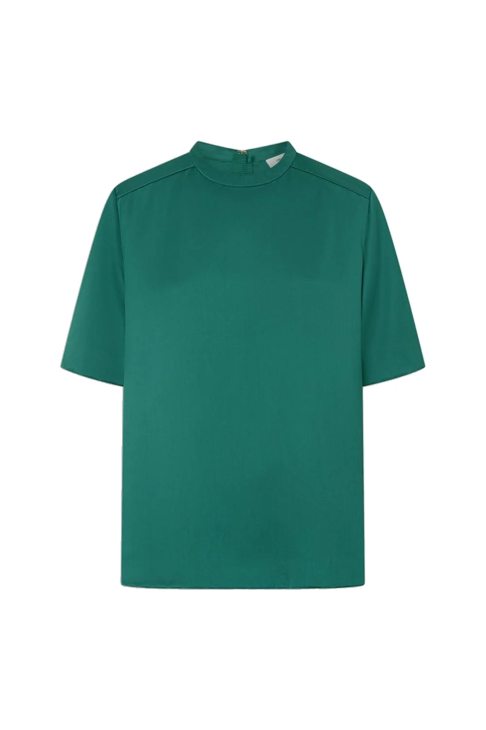 Double Satin Tee Neptune Green