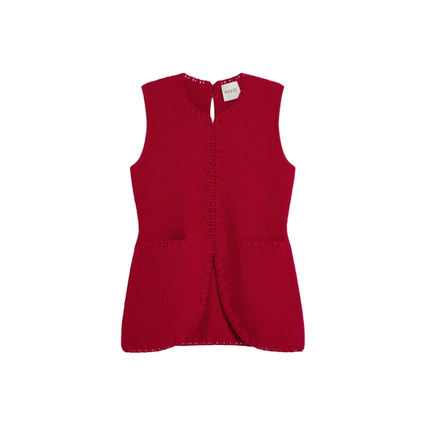 Harlan Vest in Red