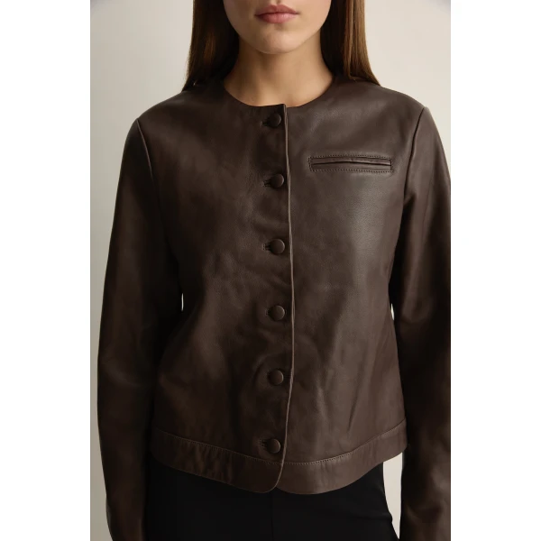 Posse Perrie Jacket in Cocoa, Jackets in Beige, view 3