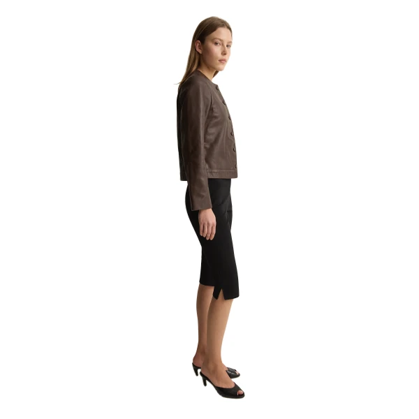 Posse Perrie Jacket in Cocoa, Jackets in Beige, view 4