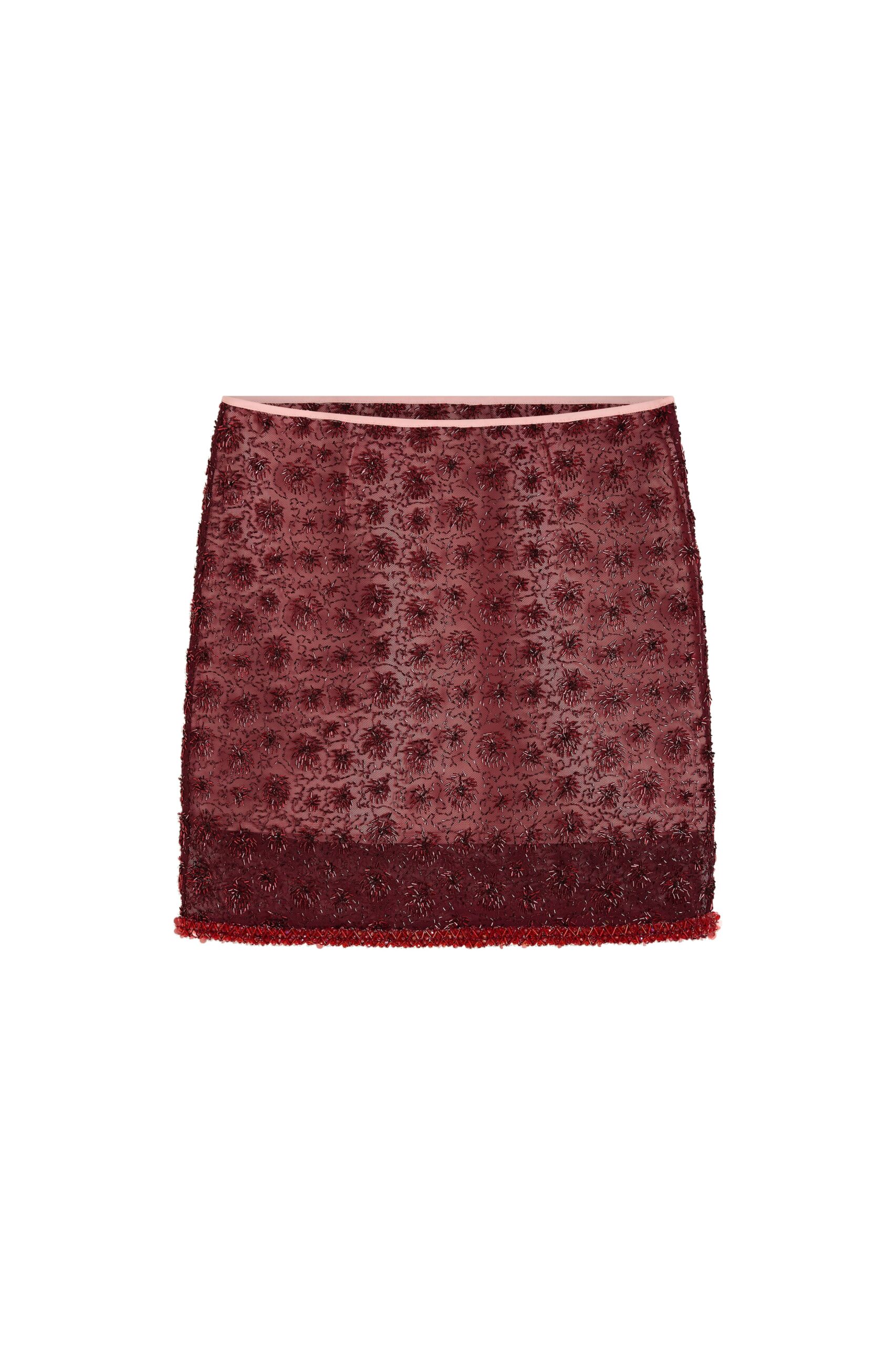 posse-Sofia-Mini-Skirt-in-Wine-Skirts-Red-coveti Posse Sofia Mini Skirt in Wine, Skirts in Red