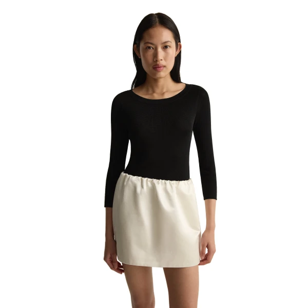 Posse Verity Skirt in Cream, Skirts in Ivory, view 3