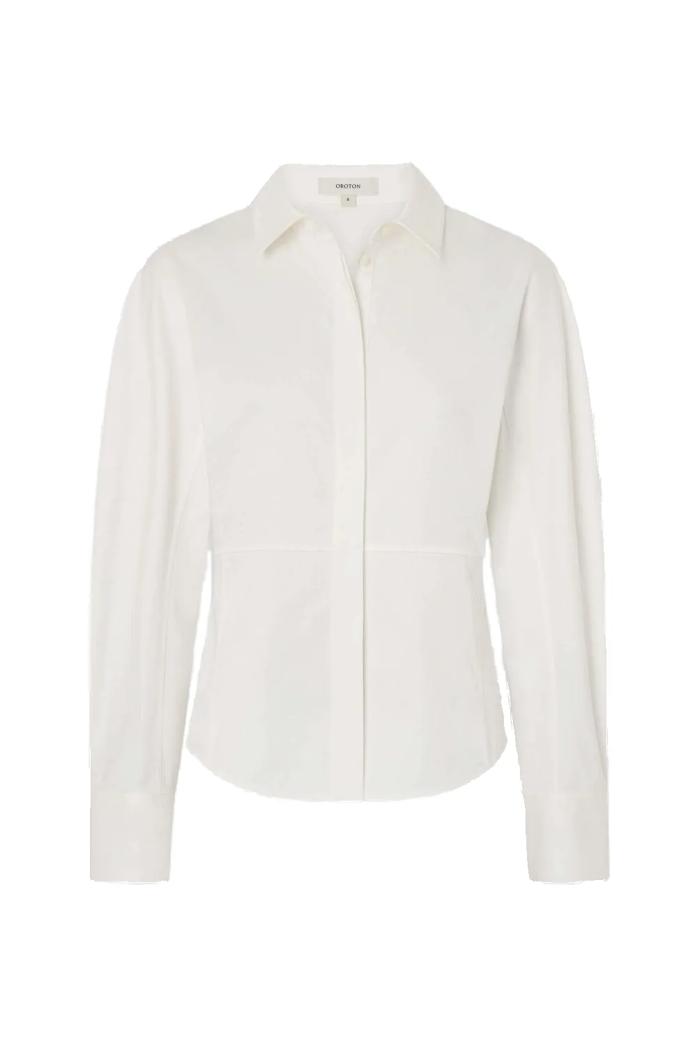 Sculptured Shirt White