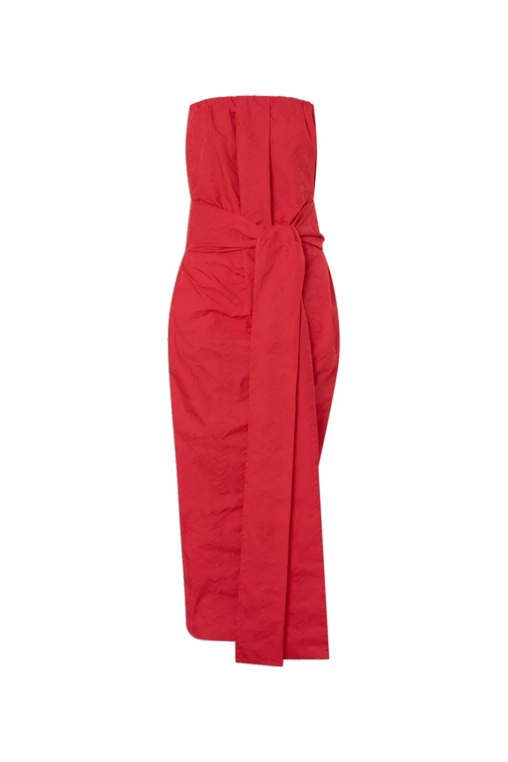 Tuck Detail Gown Poppy