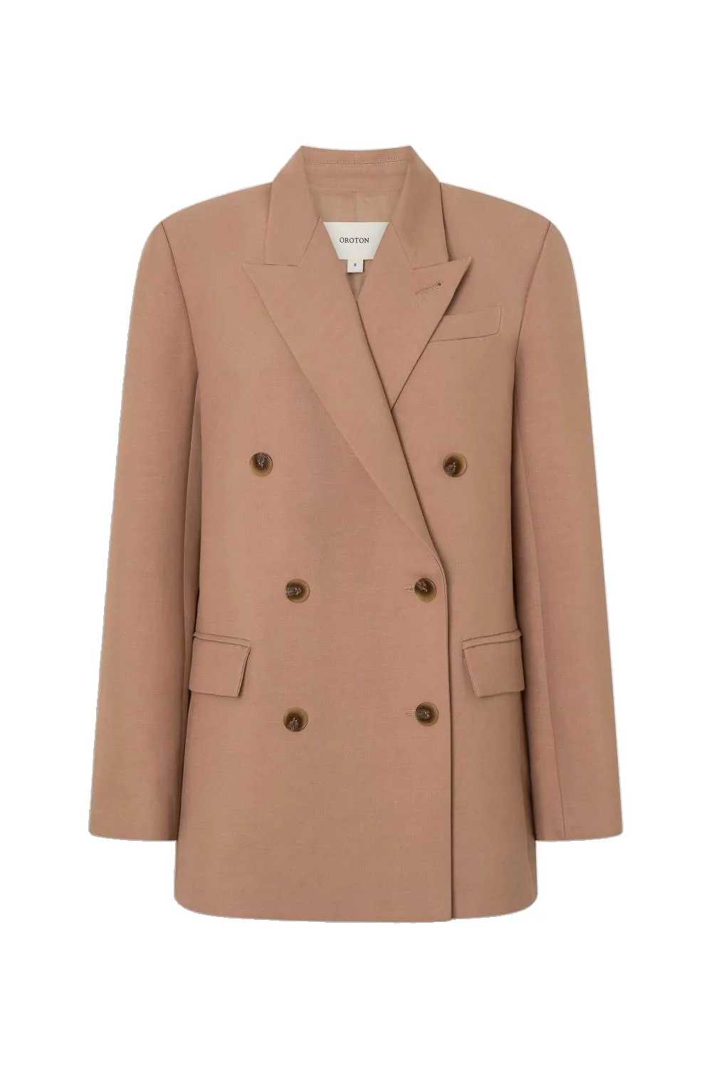 Double Breasted Blazer Praline