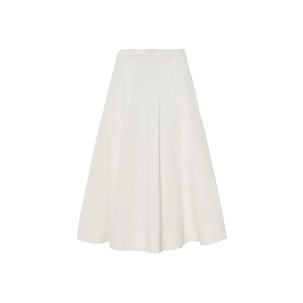 Clean Circle Skirt Antique White