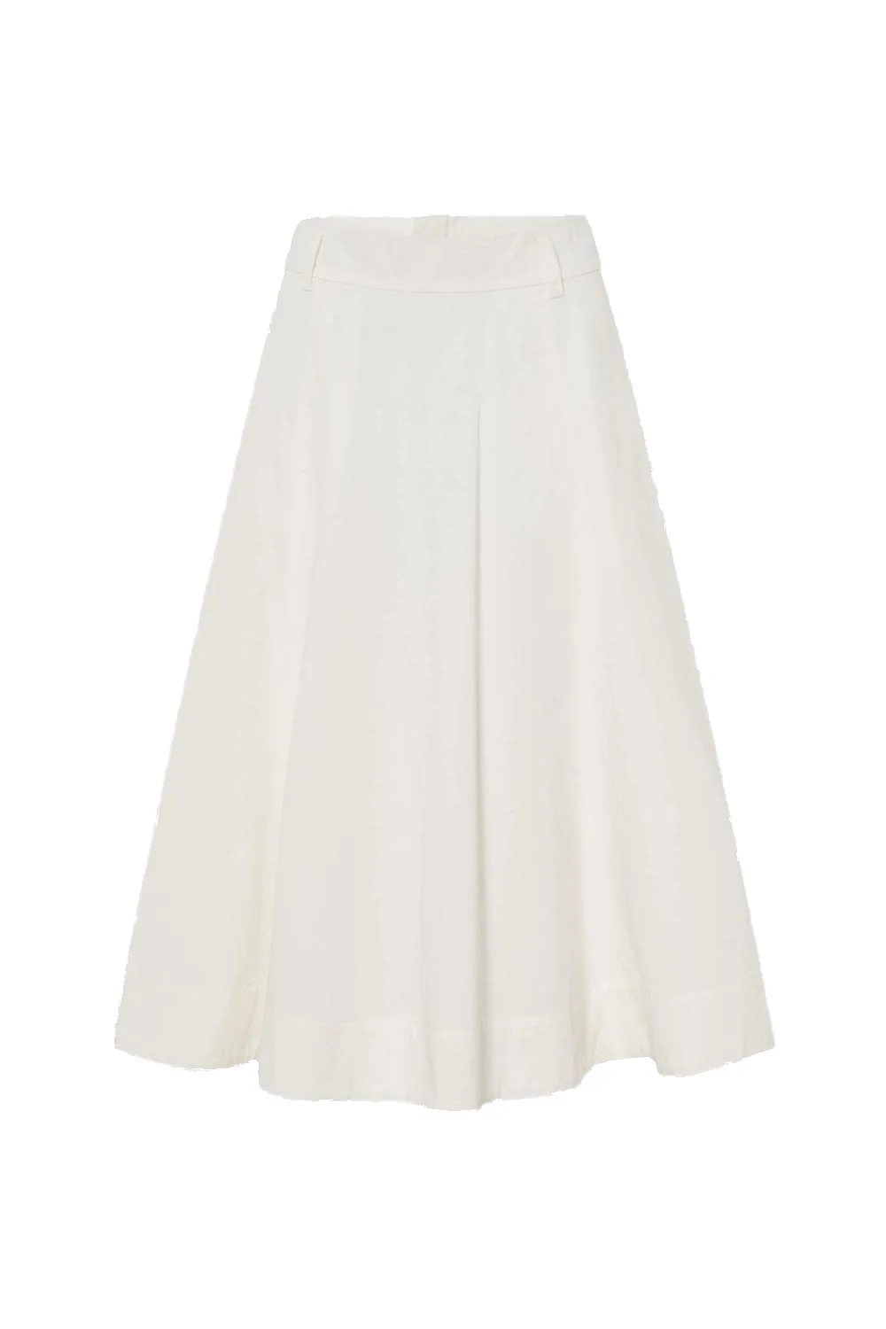 Clean Circle Skirt Antique White