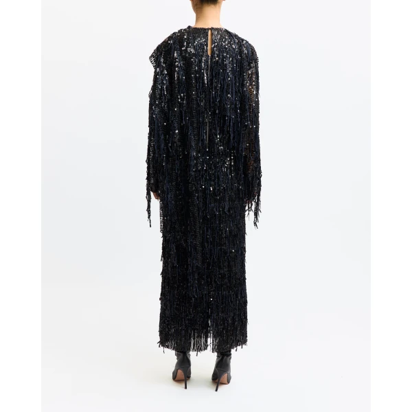 Fringe Sequin skirt