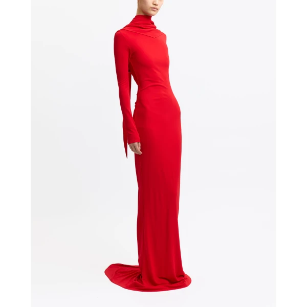 16 Arlington Red gown