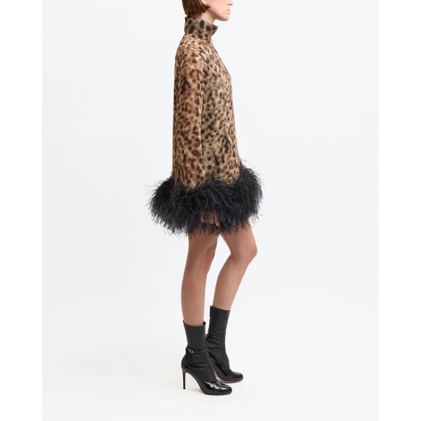 16 Arlington Leopard Speckle dress