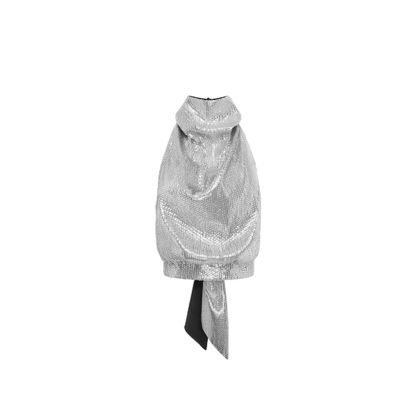 Ossie Top in Silver
