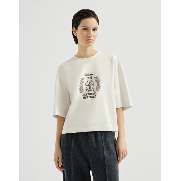 T-shirt with embroidery