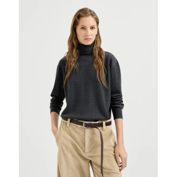 Cashmere turtleneck sweater
