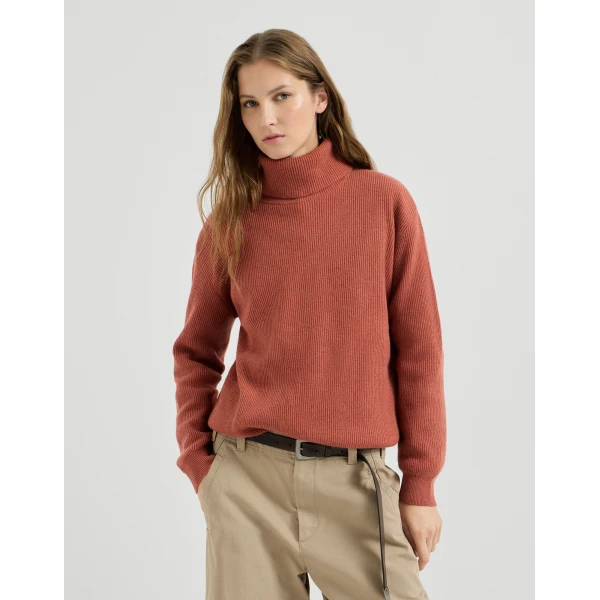 Cashmere turtleneck sweater