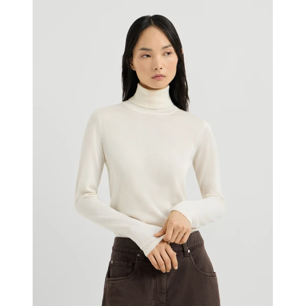 Cashmere turtleneck sweater