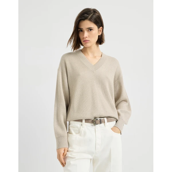 Sparkling cashmere cardigan