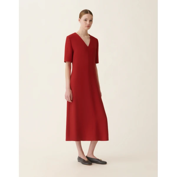 Fabiana Filippi Cady Dress in Red