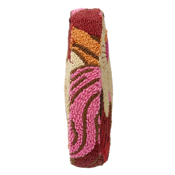 Multicolour Acler Birch Bag in Rouge Eclipse, view 3 | Totes & Top-Handle Bags