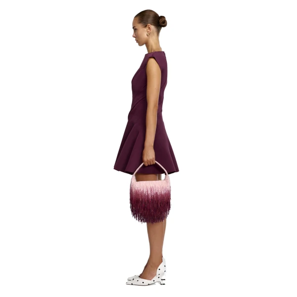Multicolour Acler Drip Birch Bag in Bordeaux Haze, view 6 | Totes & Top-Handle Bags