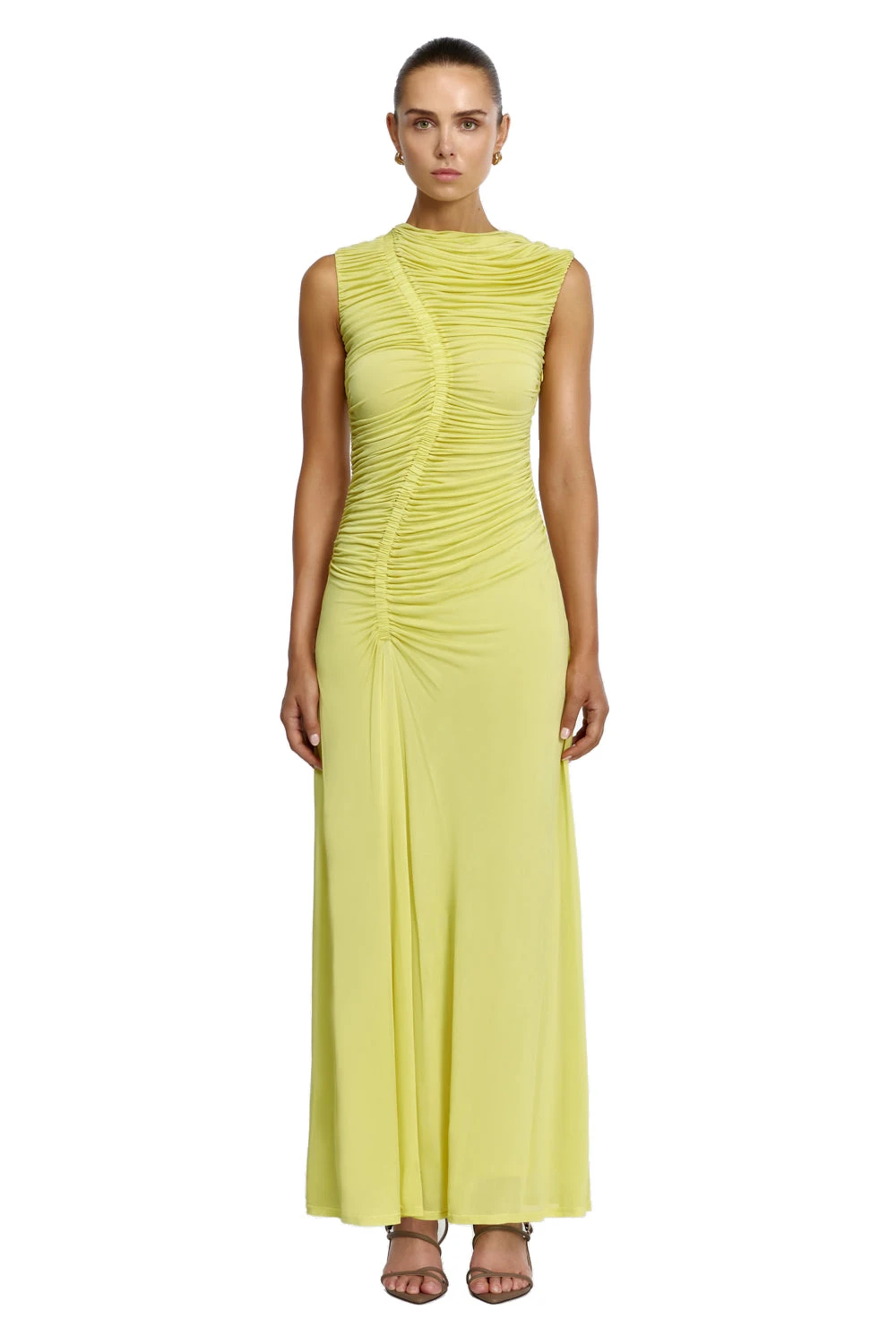 Acler Gillan dress Australia Signature Dresses – Luxury Shoes Acler Gillan Maxi Dress in Limeade