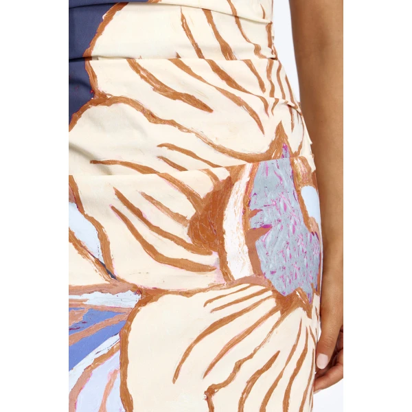 Acler Glider Maxi Dress in Midnight Eclipse, view 4