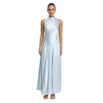 Acler Lecha Maxi Dress in Blue Melt