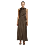 Acler Lecha Maxi Dress in Sepia