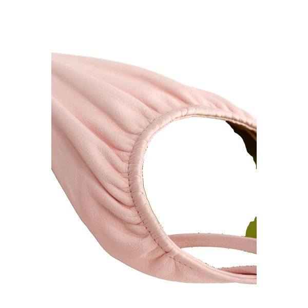 Pink Acler Leeroy Heel in Soft Flamingo, view 5 | Heels
