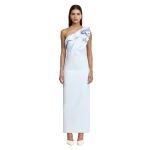 Acler Matlock Maxi Dress in Blue Melt