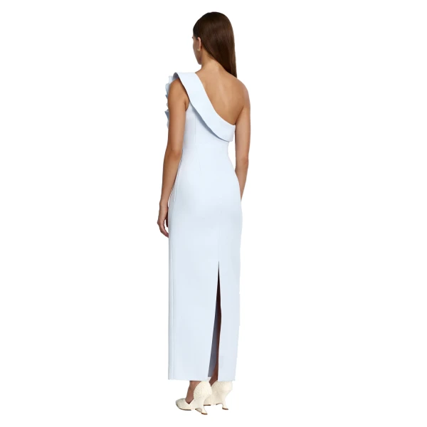 Acler Matlock Maxi Dress in Blue Melt, view 3