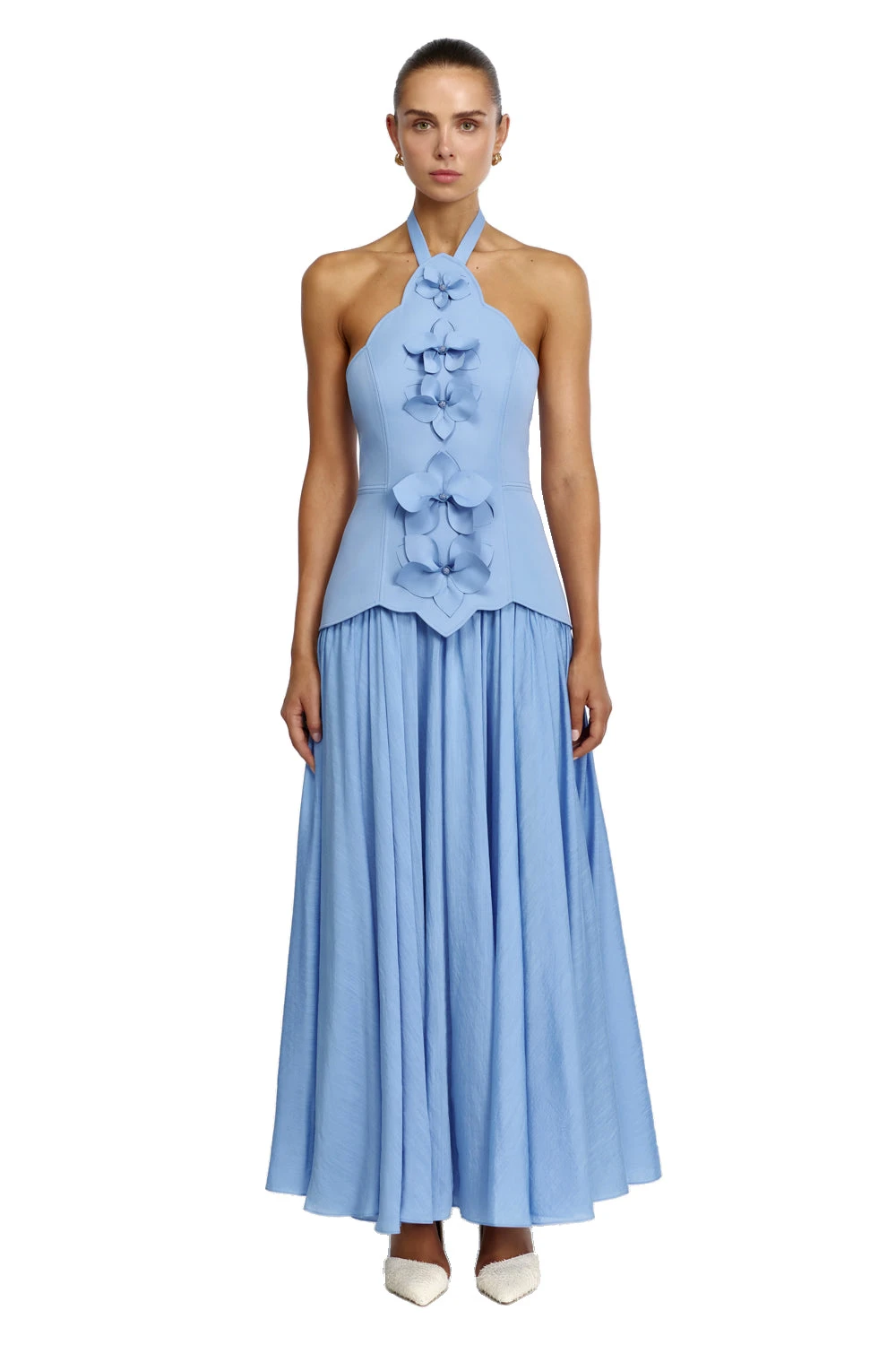 Acler Milliken dress Australia Signature Dresses – Luxury Shoes Acler Milliken Maxi Dress in Deep Sky
