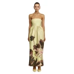 Acler Penarth Maxi Dress in Wild Trace