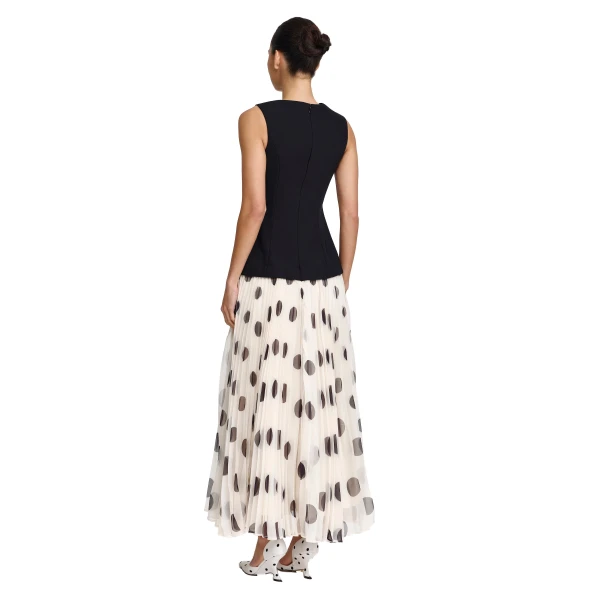 Acler Poznik Maxi Dress in Dotty, view 3