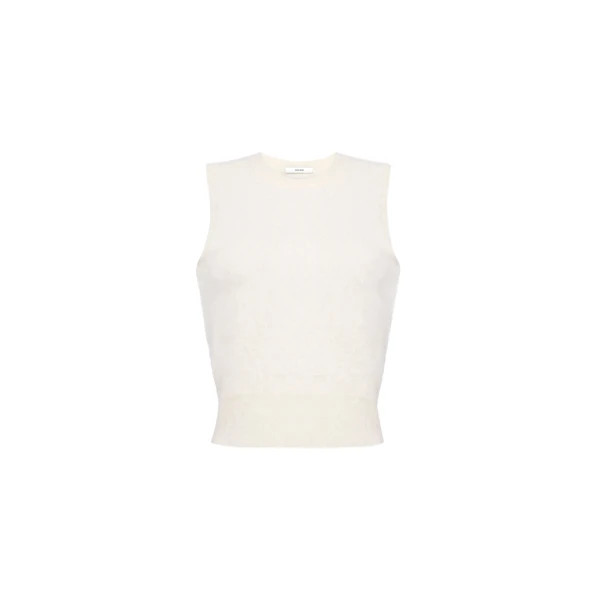 Ava Shell in Brushed Cashmere, Ivory