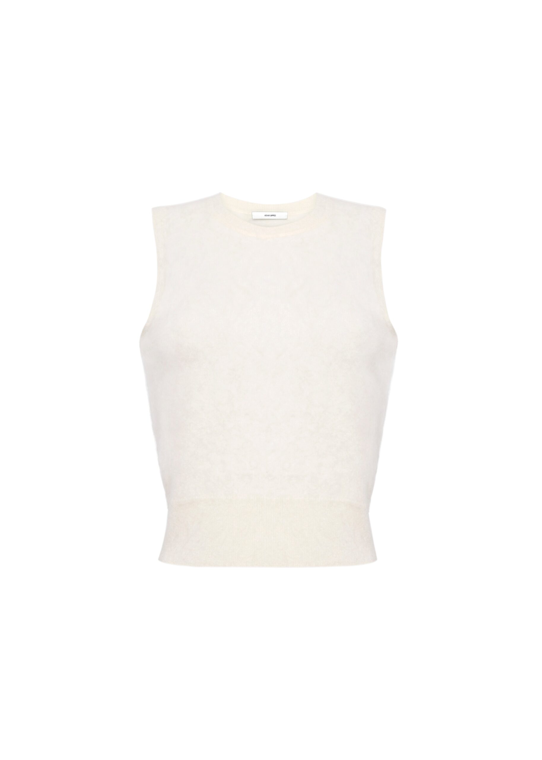 Adam Lippes Ava Shell in Brushed Cashmere, Ivory Adam Lippes Ava Shell in Brushed Cashmere, Ivory | Sweaters | Luxury Shoes
