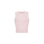 Adam Lippes Ava Shell in Brushed Cashmere, Pink | Sweaters | Luxury Shoes 