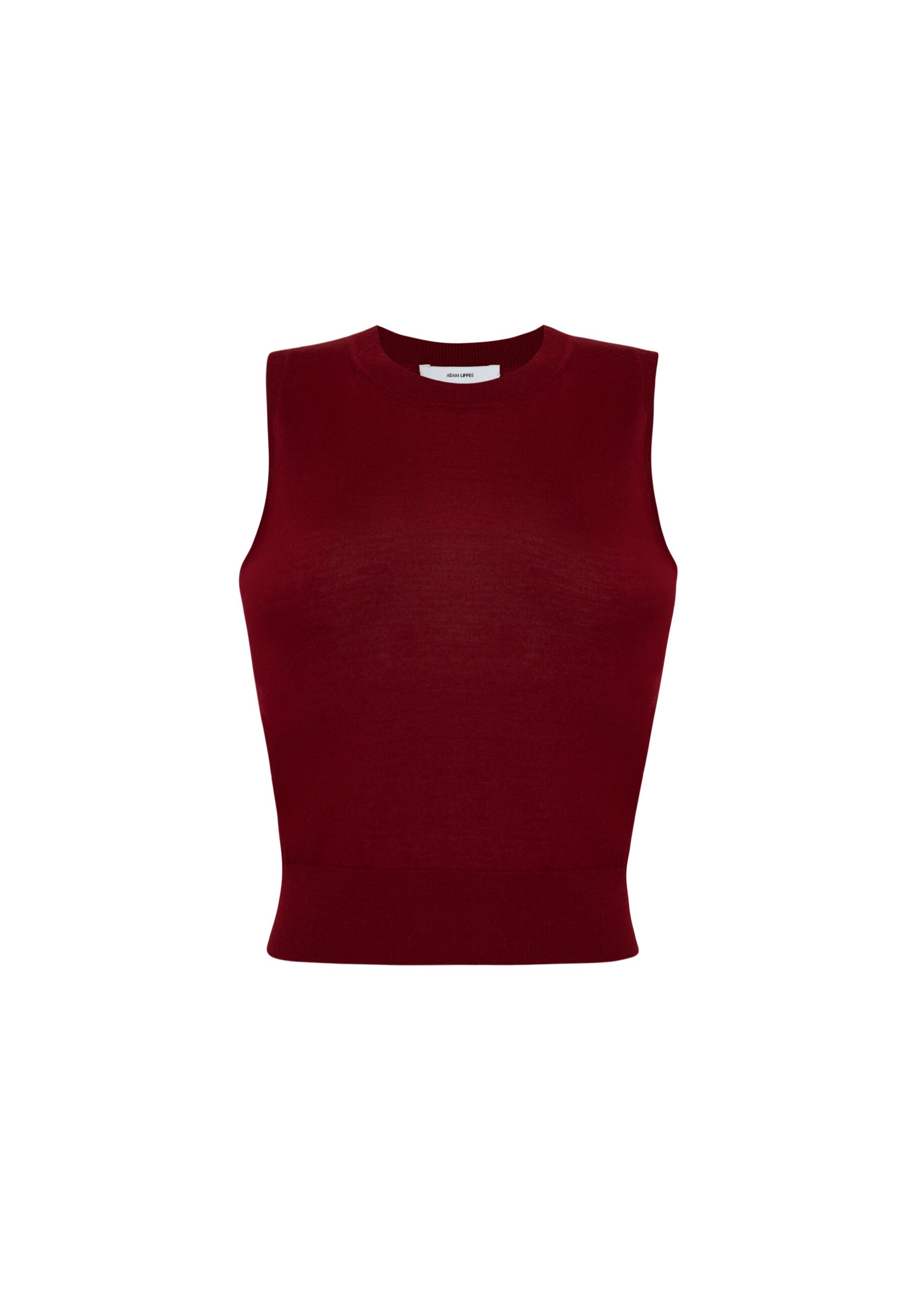 Adam Lippes Ava Shell in Fine Cashmere, Merlot Adam Lippes Ava Shell in Fine Cashmere, Merlot | Sweaters | Luxury Shoes
