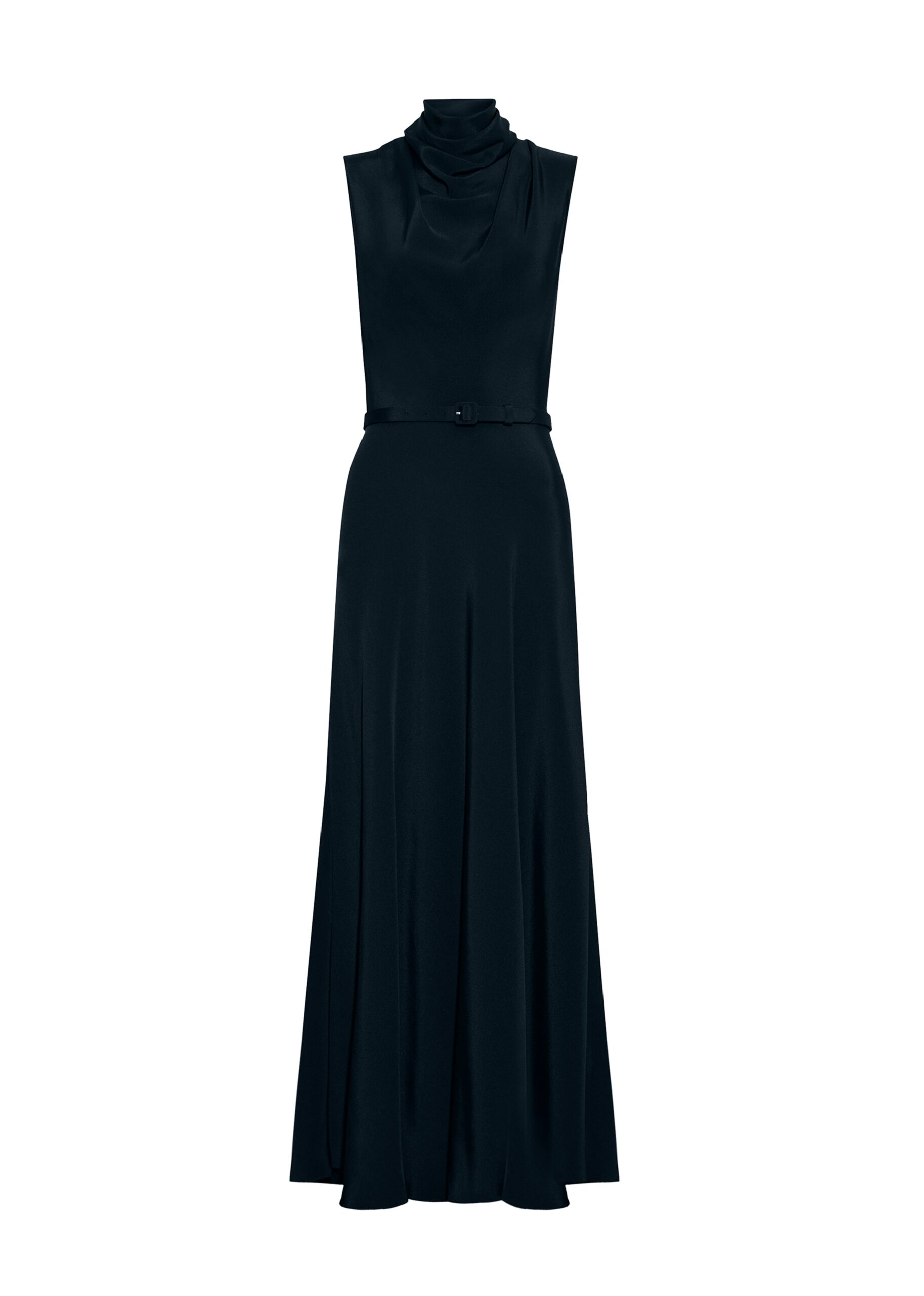 Adam Lippes Isolde Dress in Silk Crepe, Black Adam Lippes Isolde Dress in Silk Crepe, Black | Maxi Dresses | Luxury Shoes