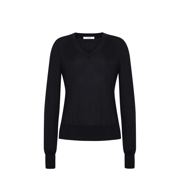 Adam Lippes Marilyn Knit in Fine Cashmere, Black | Sweaters | Luxury Shoes 