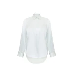 Adam Lippes Mathias Shirt in Silk Charmeuse, Mint | Shirts | Luxury Shoes 