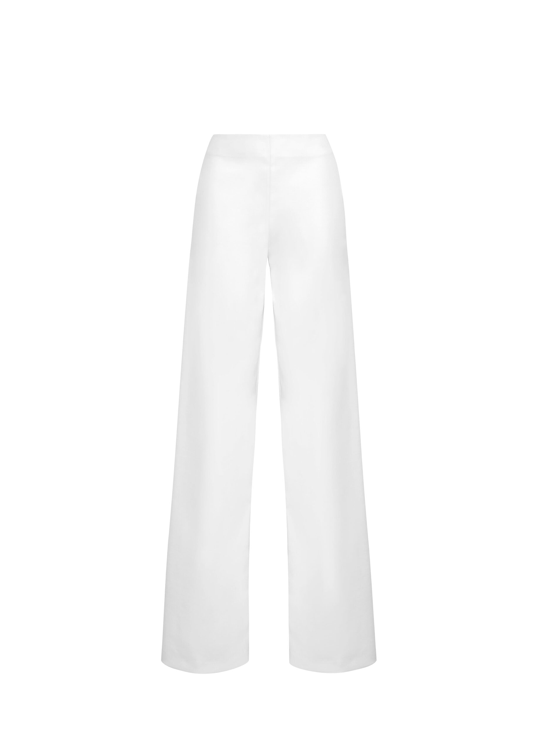 Adam Lippes Noam Pants in Stretch Silk Wool, Ivory Adam Lippes Noam Pants in Stretch Silk Wool, Ivory | Tailored pants | Luxury Shoes