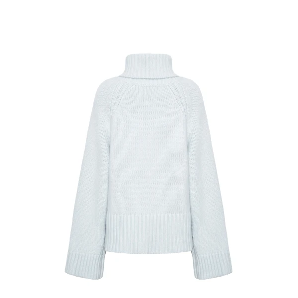 Adam Lippes Reid Top in Cashmere, Mint